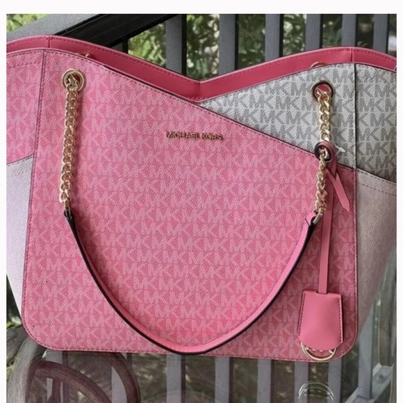 Pink mk tote - Picture 2 of 2